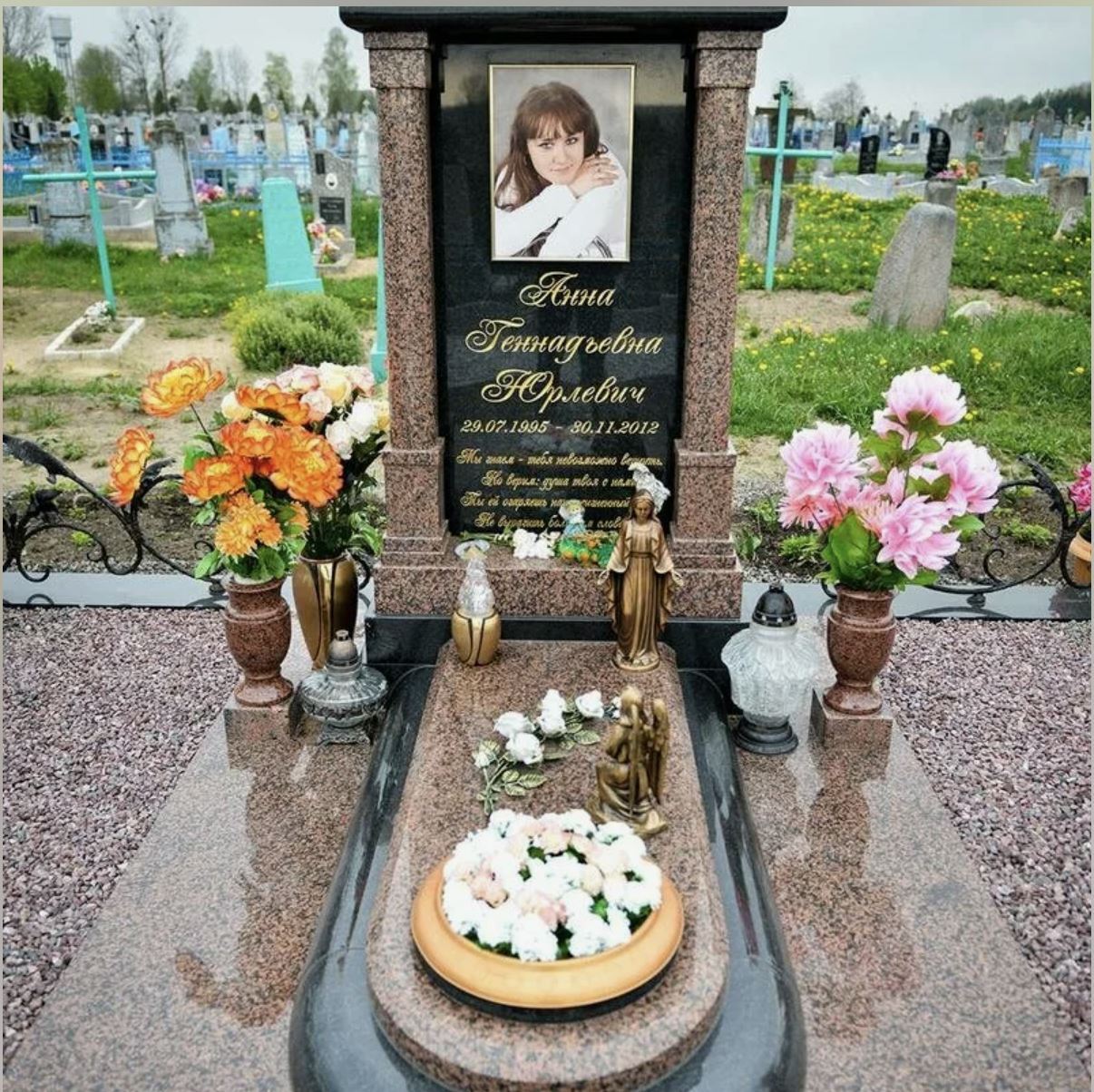 Установка памятника высотой до 1 метра